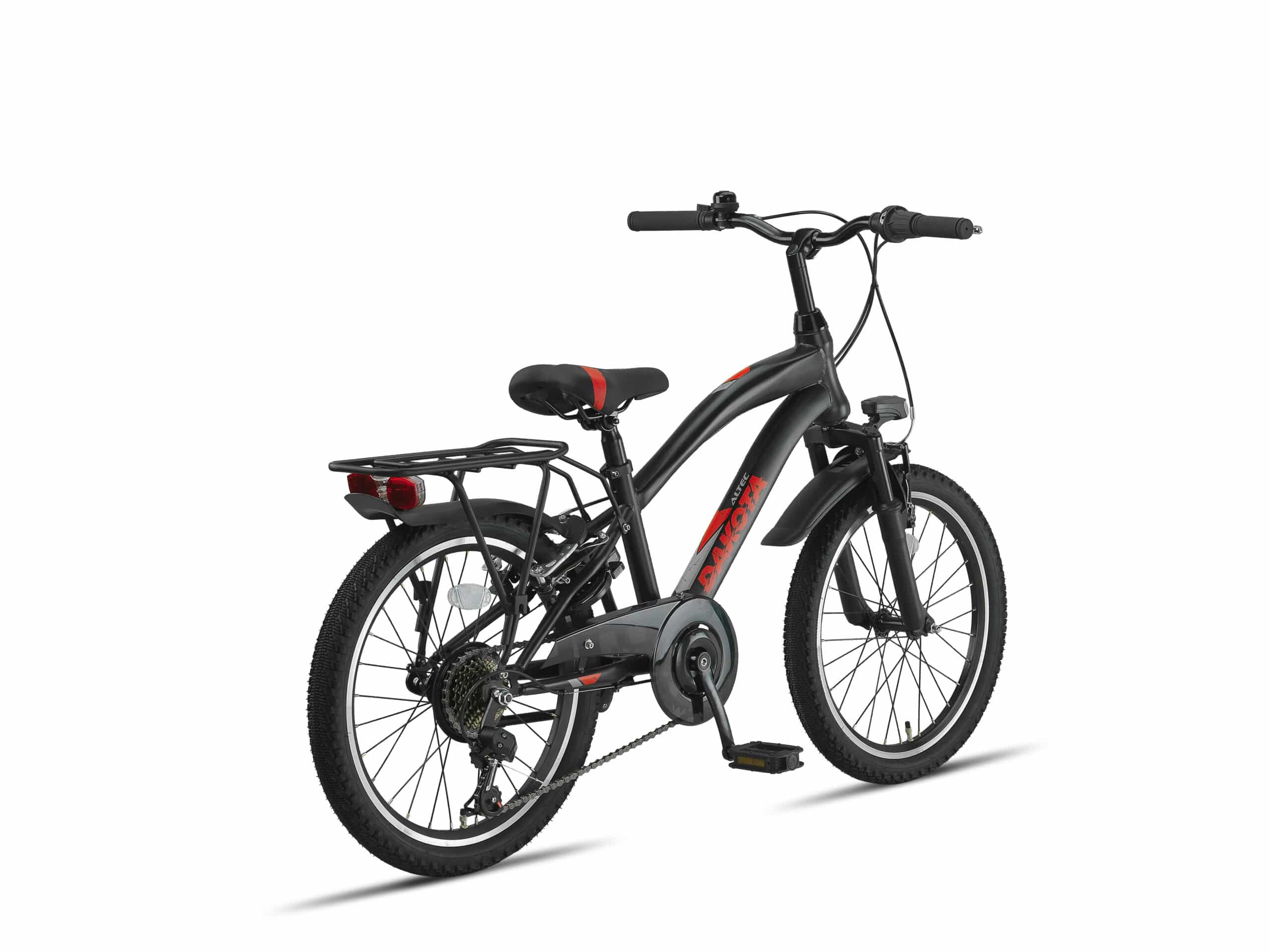 Altec Dakota MTB Black Jongensfiets 20 inch Black-Red detail