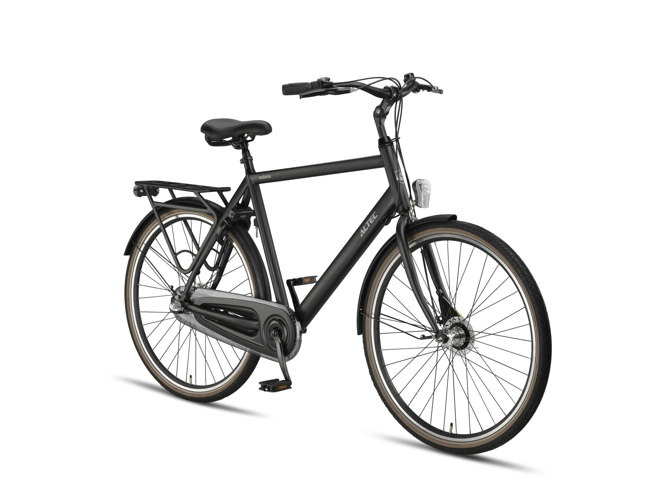 Altec Walesa MAT Zwart Herenfiets 28 inch zijaanzicht