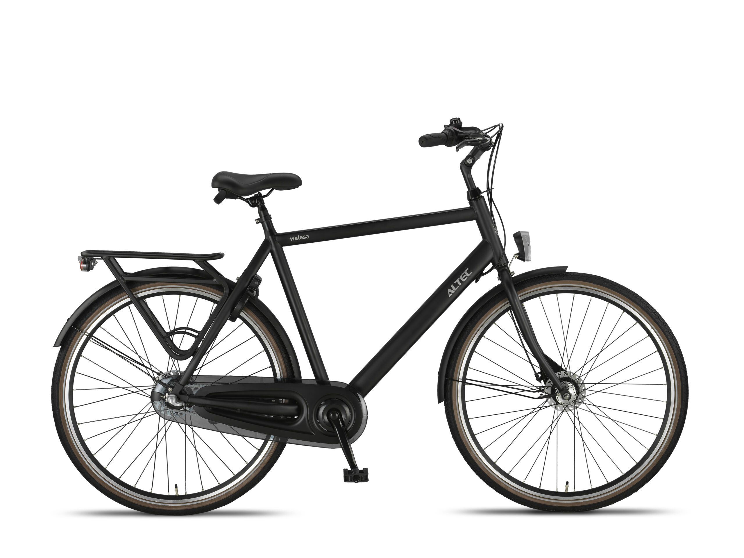 Altec Walesa MAT Zwart Herenfiets 28 inch