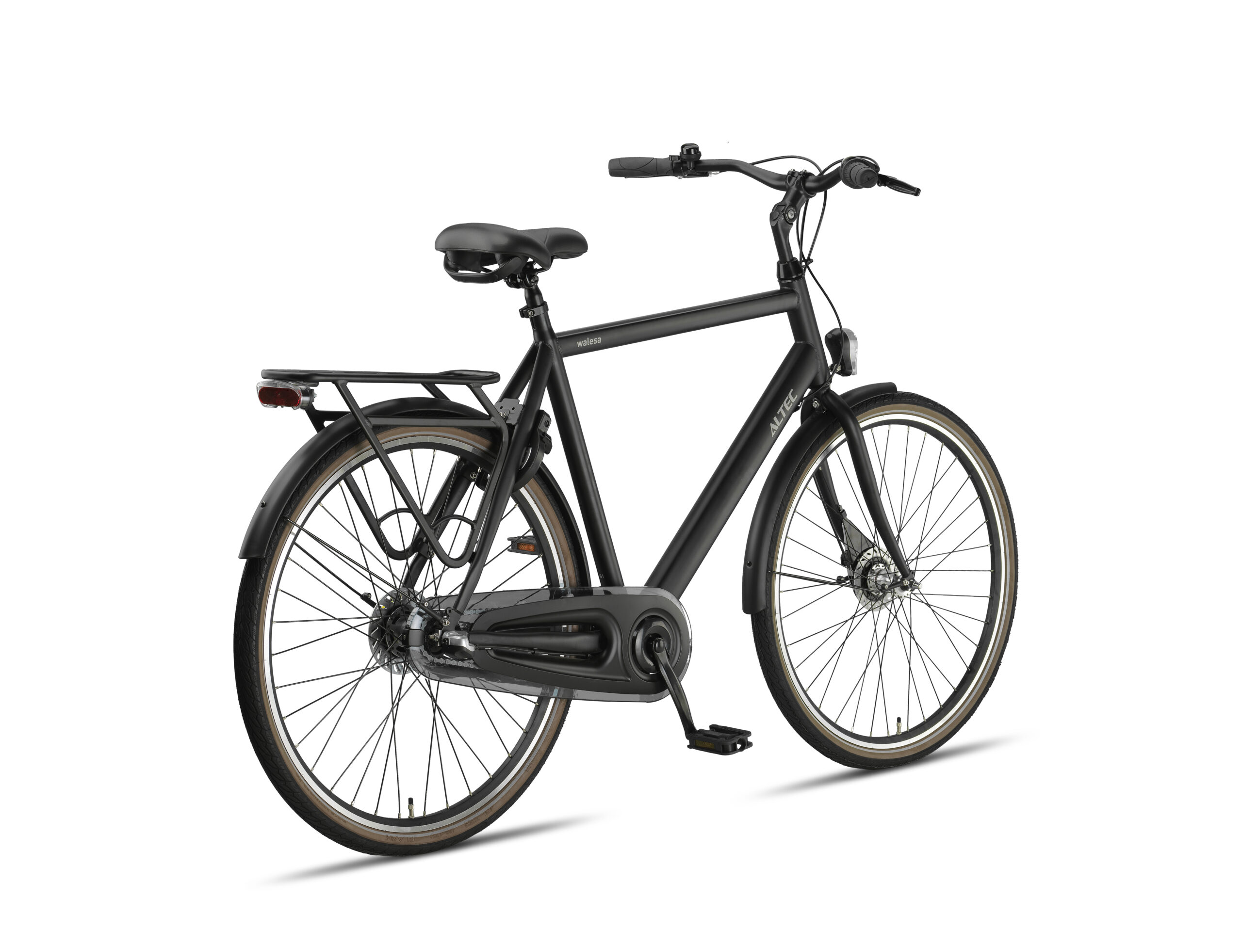 Altec Walesa MAT Zwart Herenfiets 28 inch detail