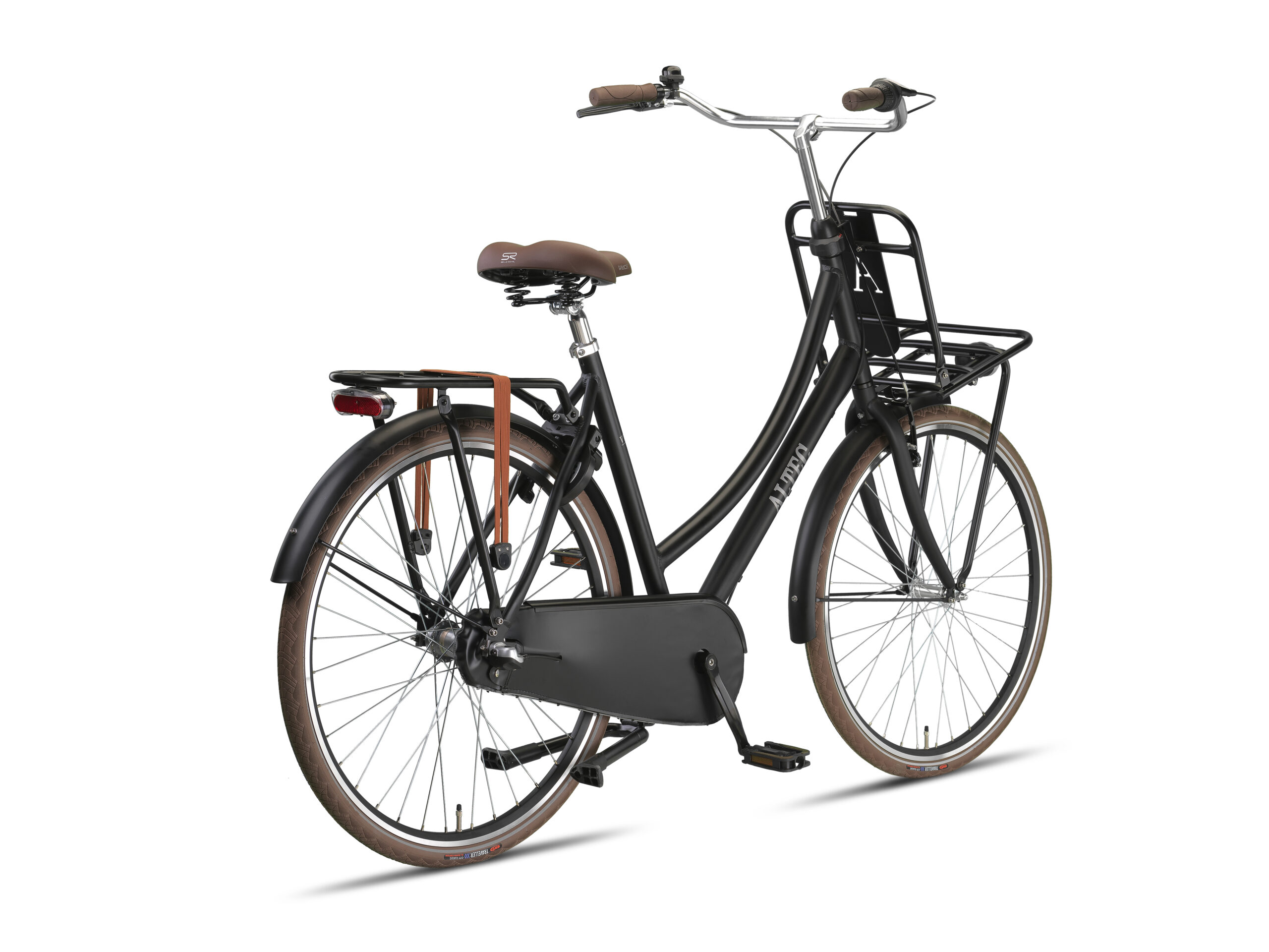 Altec Vintage Transportfiets 28 inch Mat Zwart detail